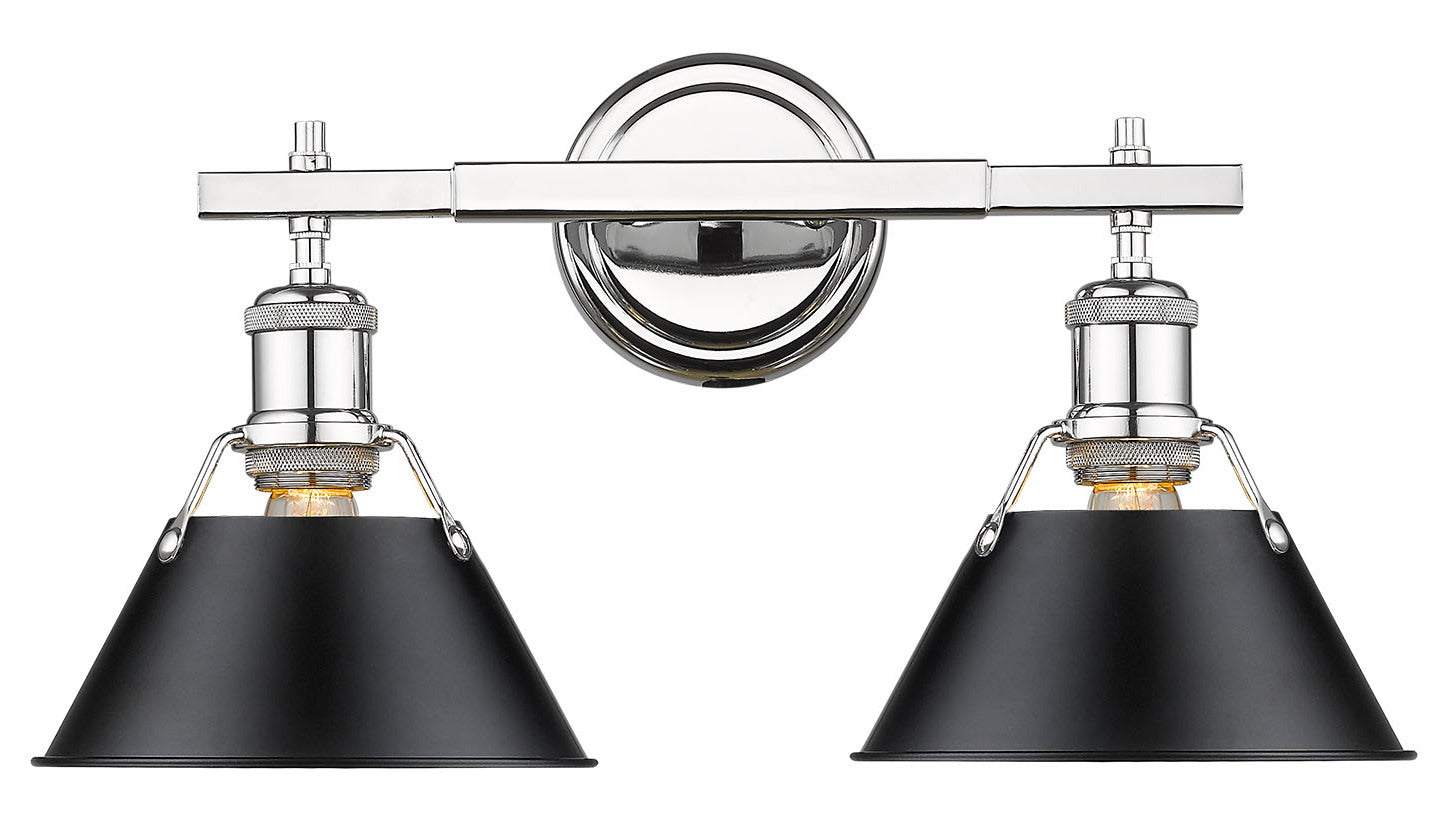 2 Light Bath Vanity by Golden