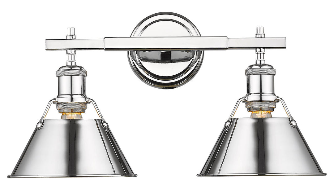 2 Light Bath Vanity by Golden