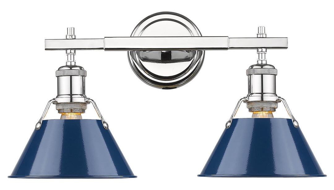2 Light Bath Vanity by Golden