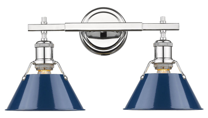 2 Light Bath Vanity by Golden