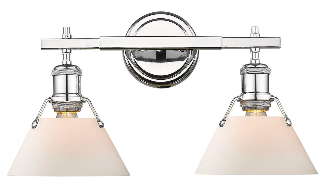 2 Light Bath Vanity by Golden