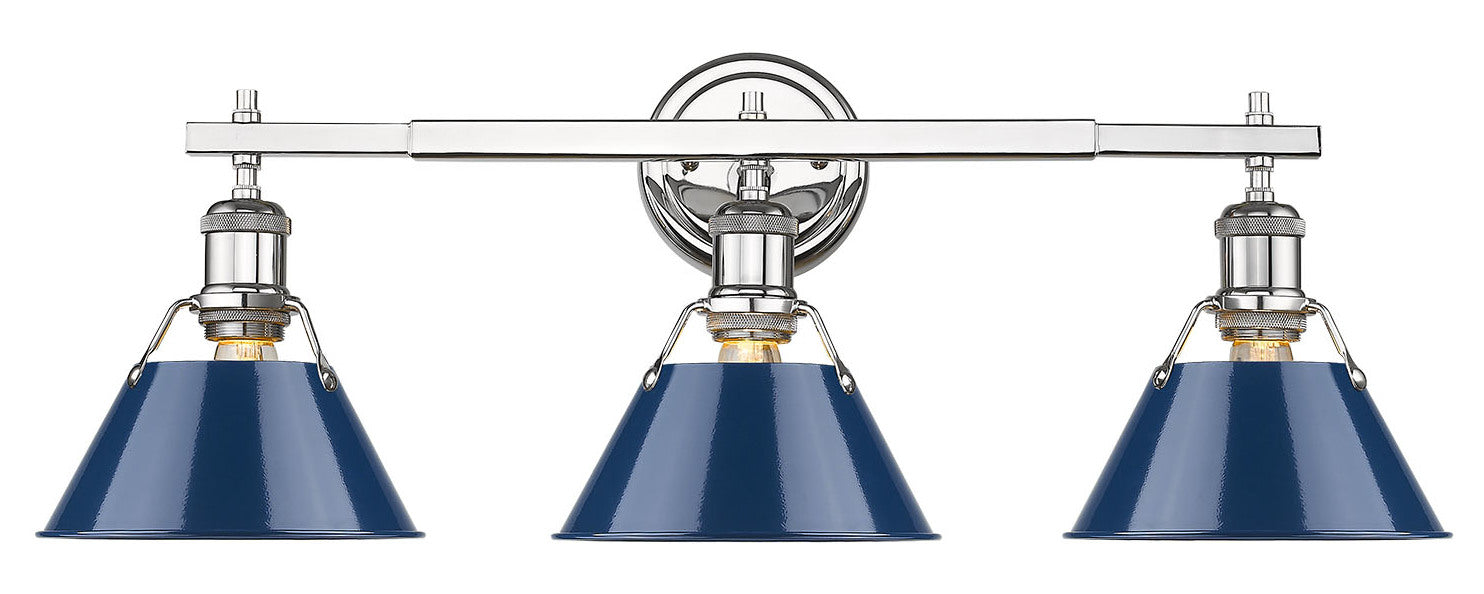 3 Light Bath Vanity by Golden