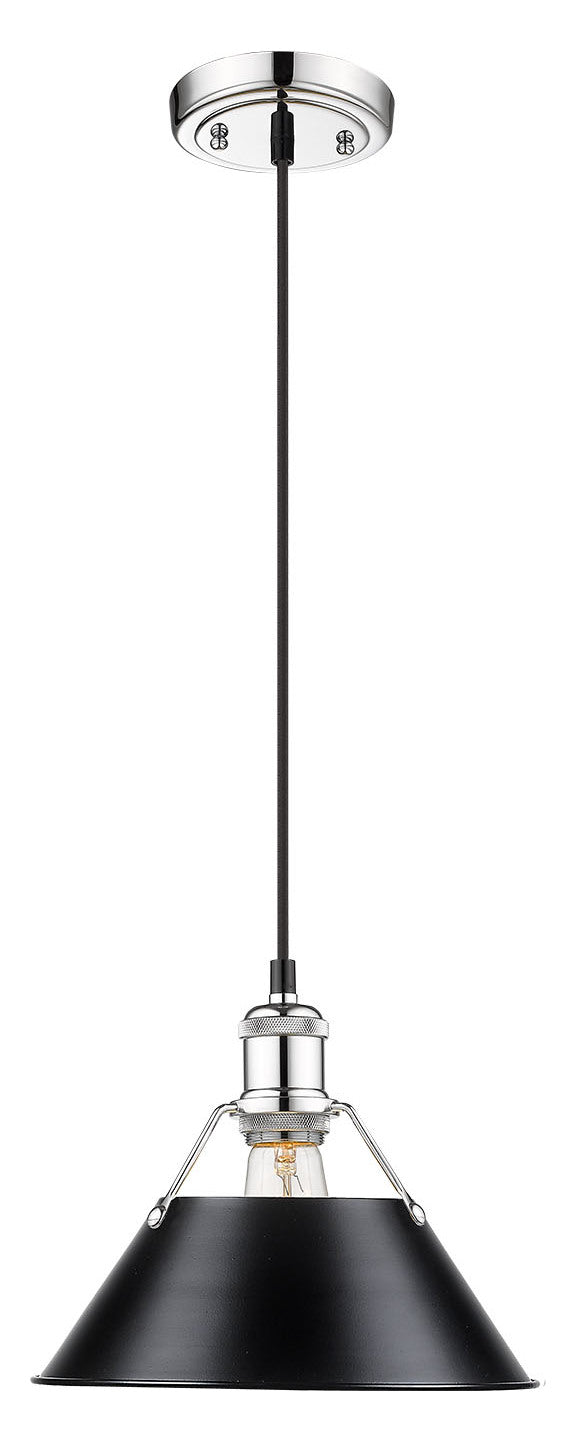 1 Light Pendant - 10In. by Golden
