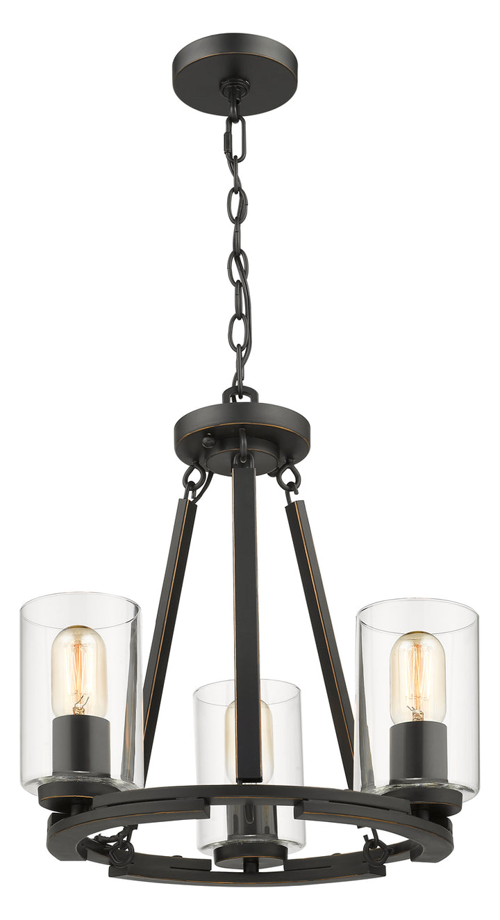 3 Light Chandelier (Convertible)