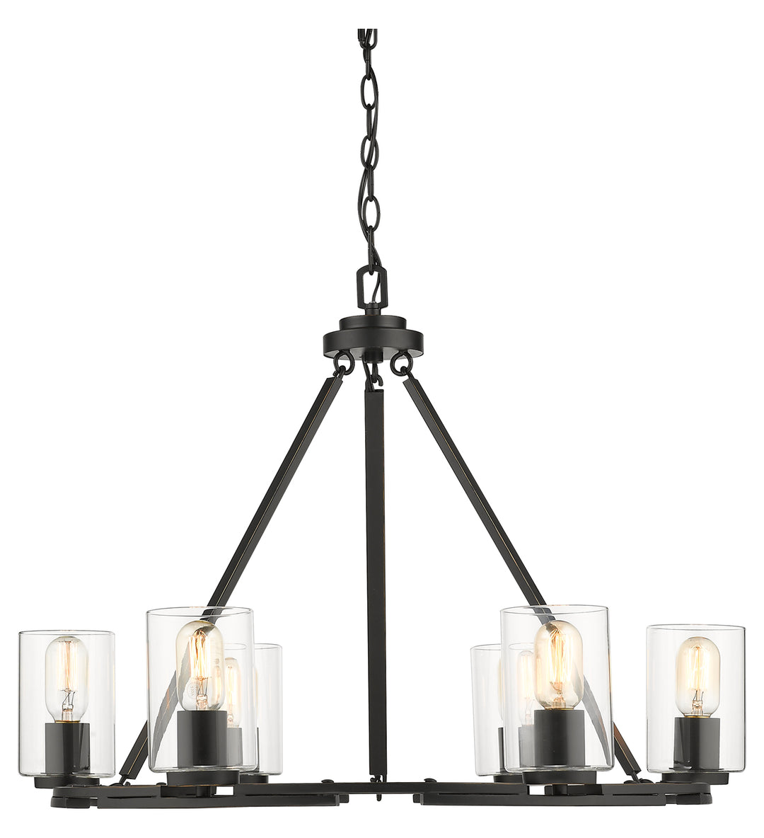 6 Light Chandelier by Golden
