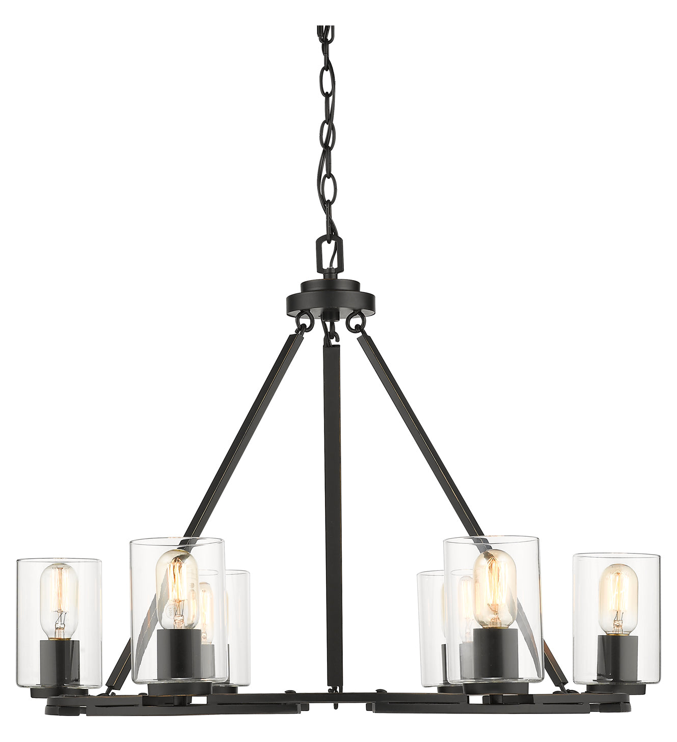6 Light Chandelier by Golden
