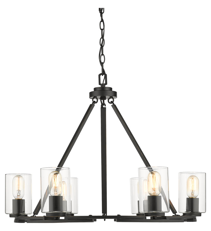 6 Light Chandelier by Golden