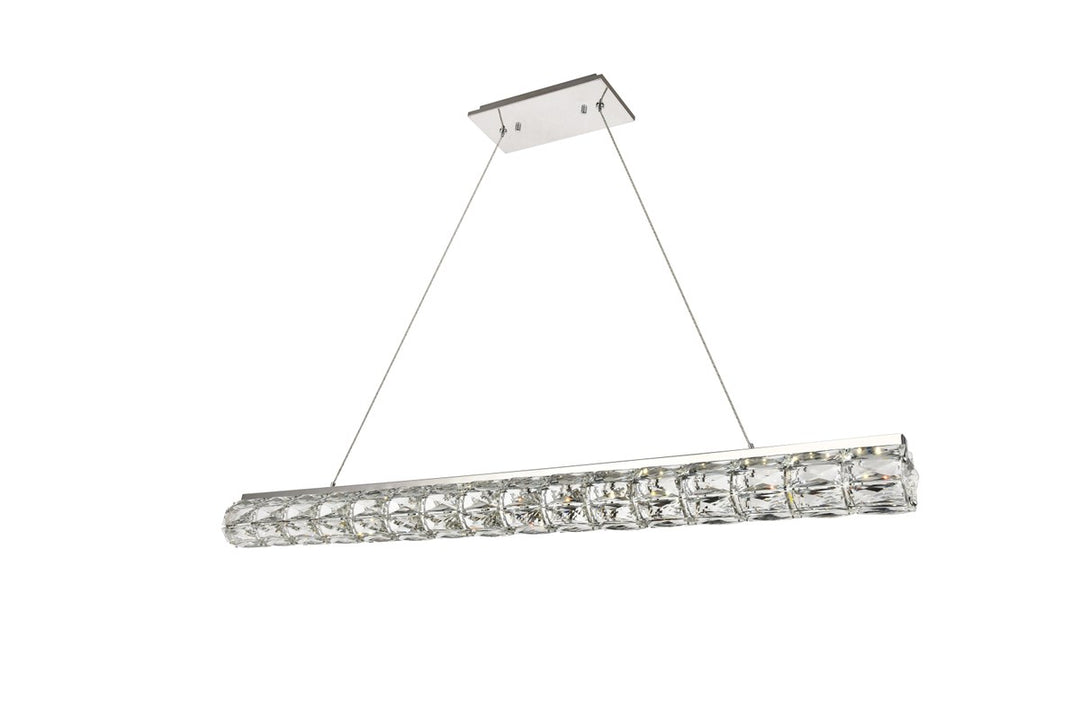 Integrated LED chip light Chrome Chandelier Clear Royal Cut Crystal by Elegant Lighting