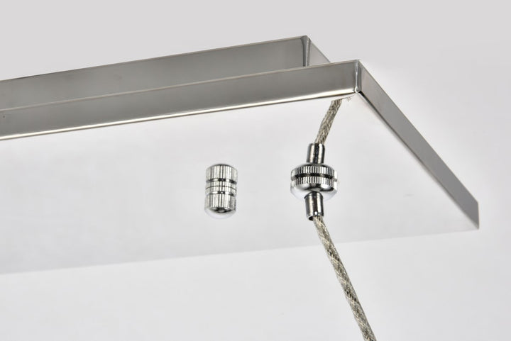Integrated LED chip light Chrome Chandelier Clear Royal Cut Crystal