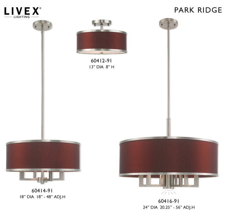 8 Inch 2 Light Ceiling Mount