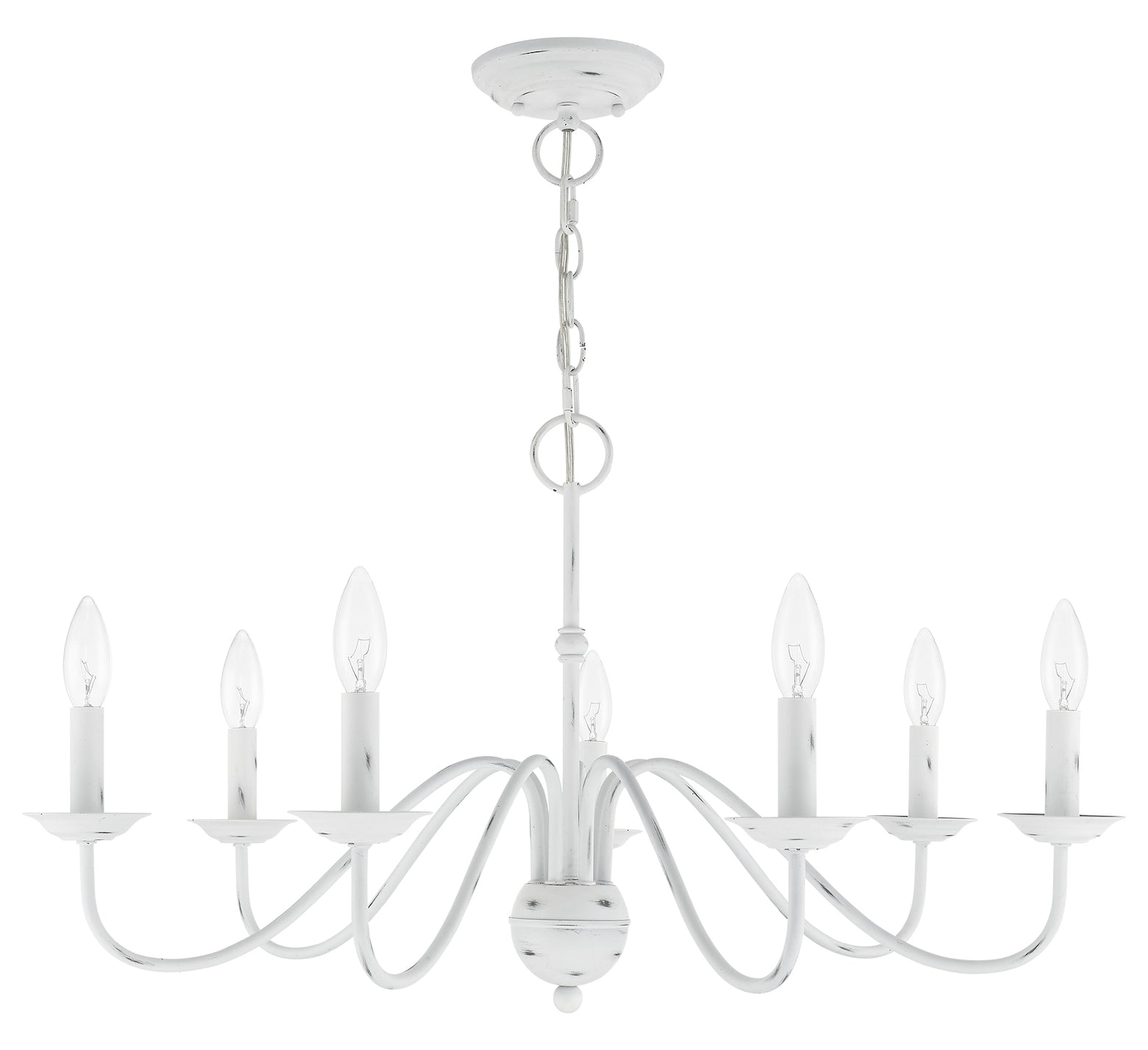 7 Light Chandelier by Livex Lighting