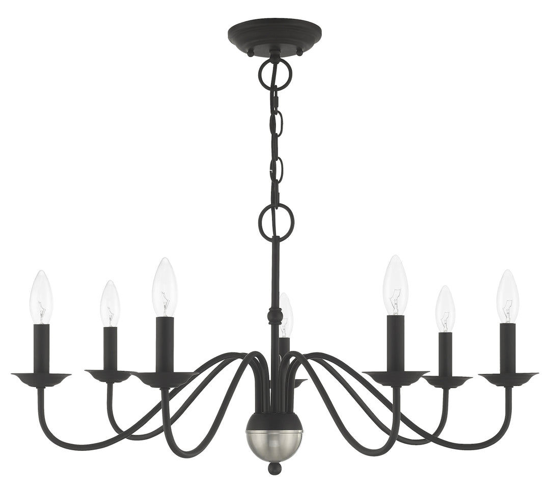 7 Light Chandelier by Livex Lighting