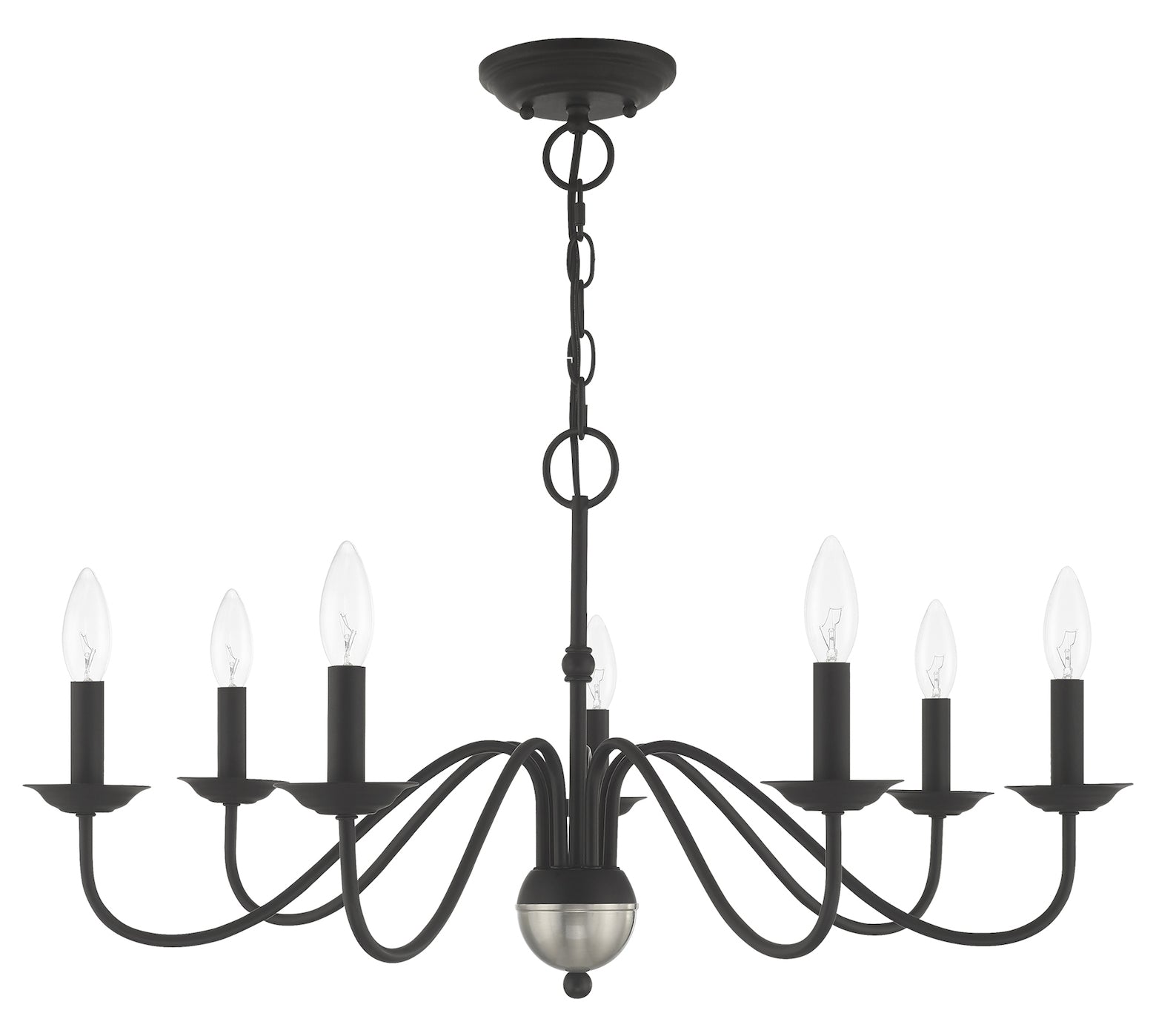 7 Light Chandelier by Livex Lighting
