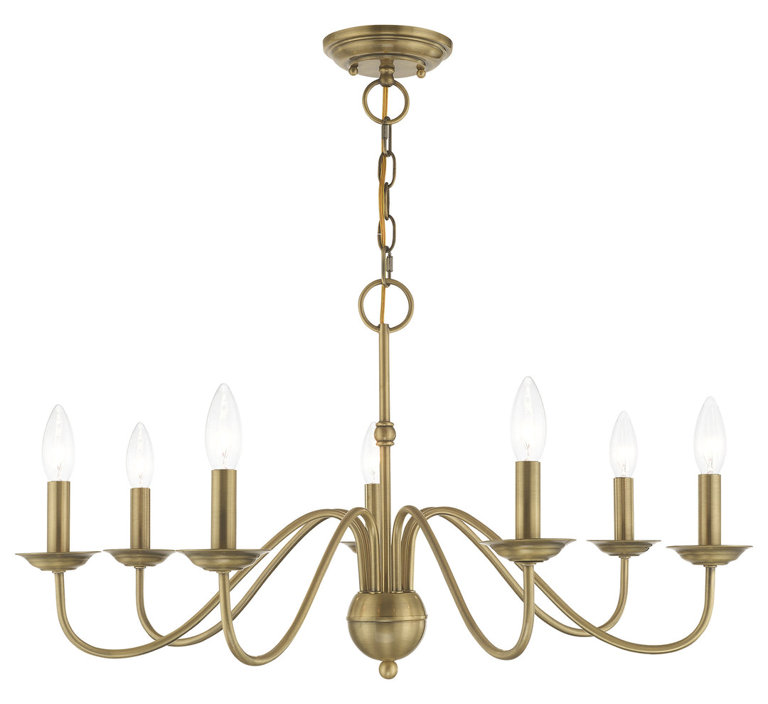 7 Light Chandelier by Livex Lighting