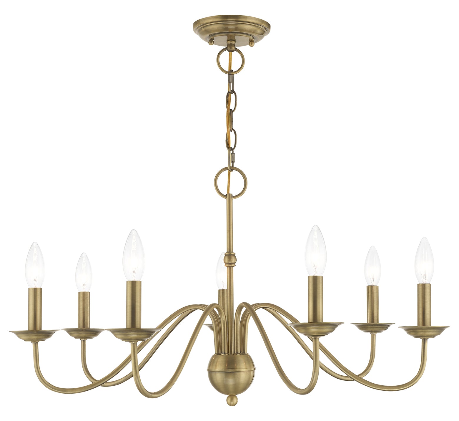 7 Light Chandelier by Livex Lighting