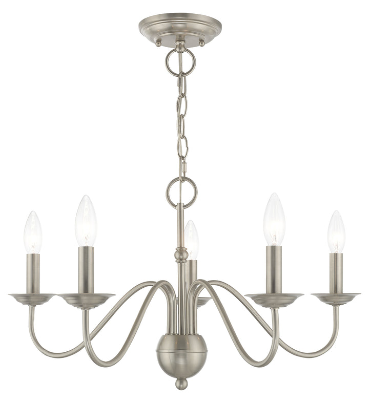5 Light Chandelier by Livex Lighting