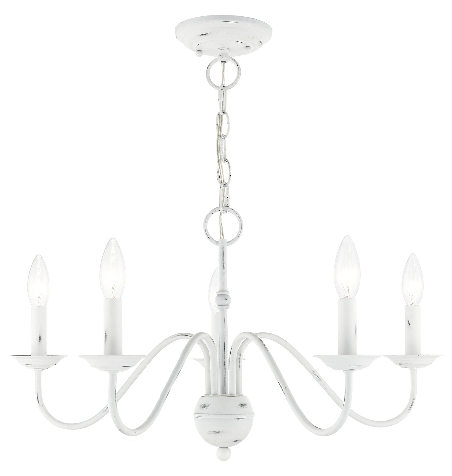 5 Light Chandelier by Livex Lighting