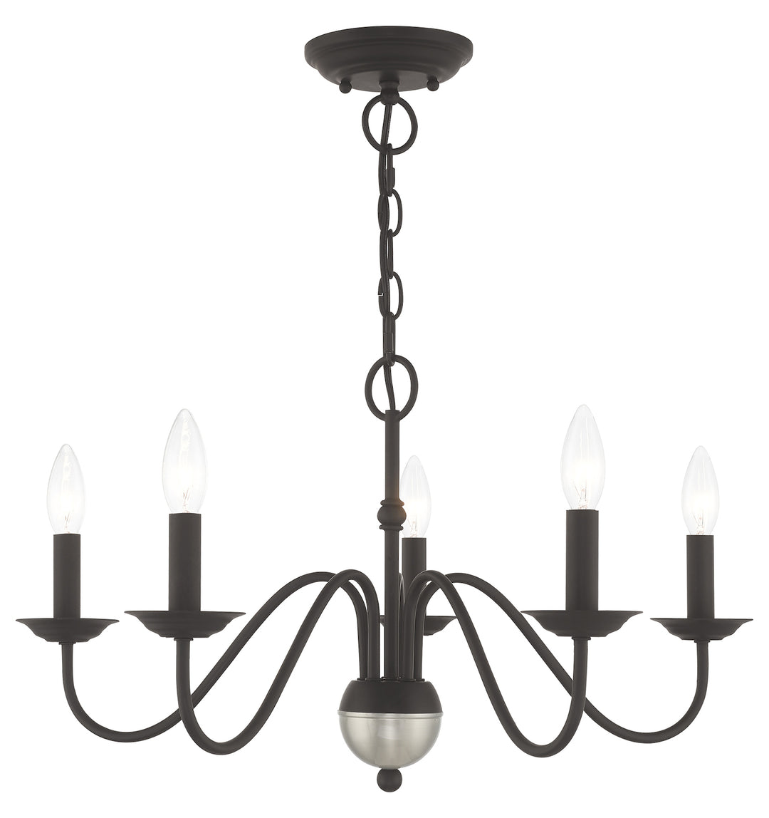 5 Light Chandelier by Livex Lighting