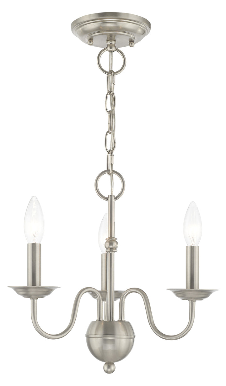 3 Light Mini Chandelier by Livex Lighting