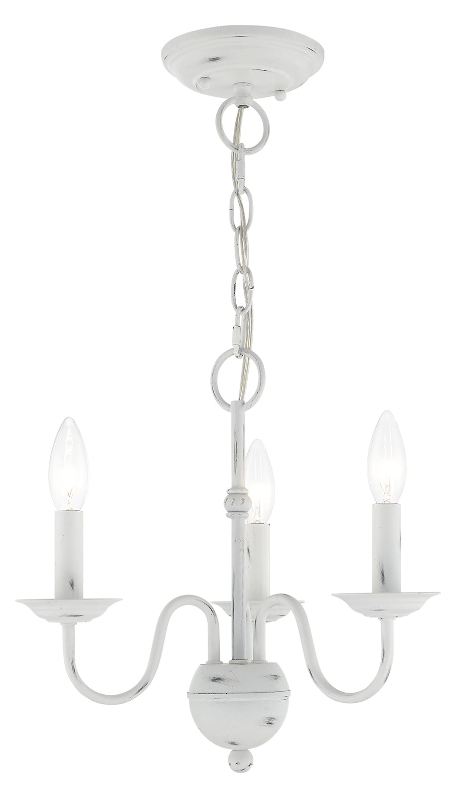 3 Light Mini Chandelier by Livex Lighting