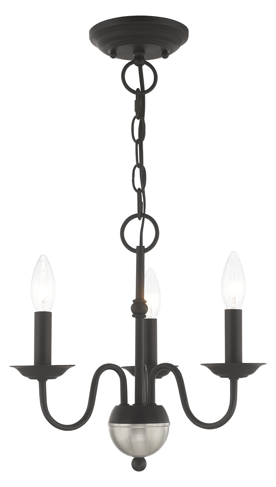3 Light Mini Chandelier by Livex Lighting