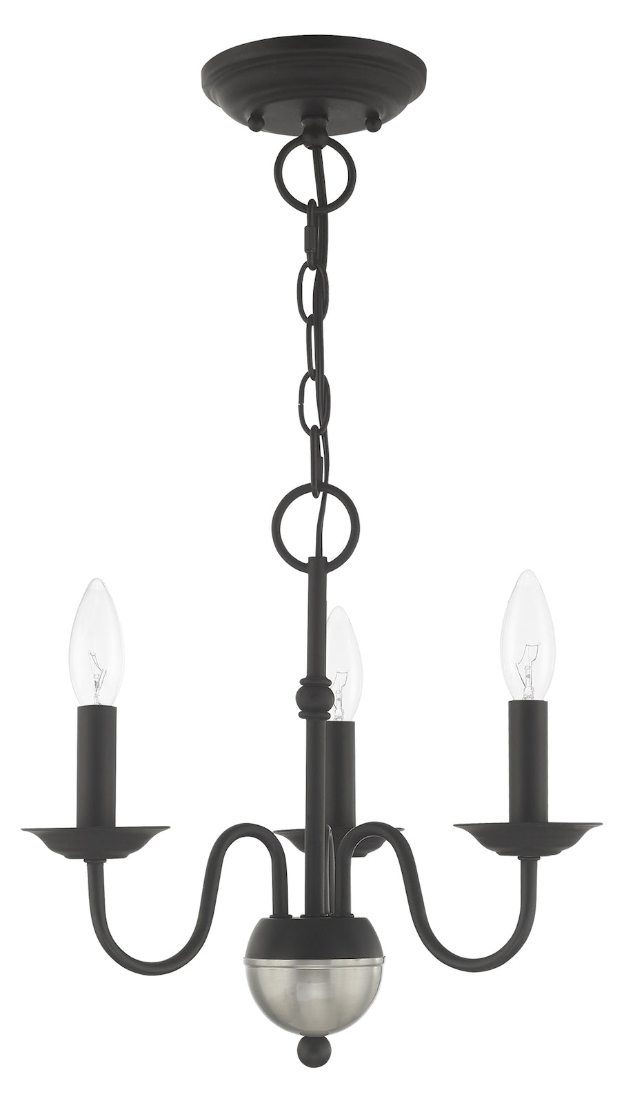 3 Light Mini Chandelier