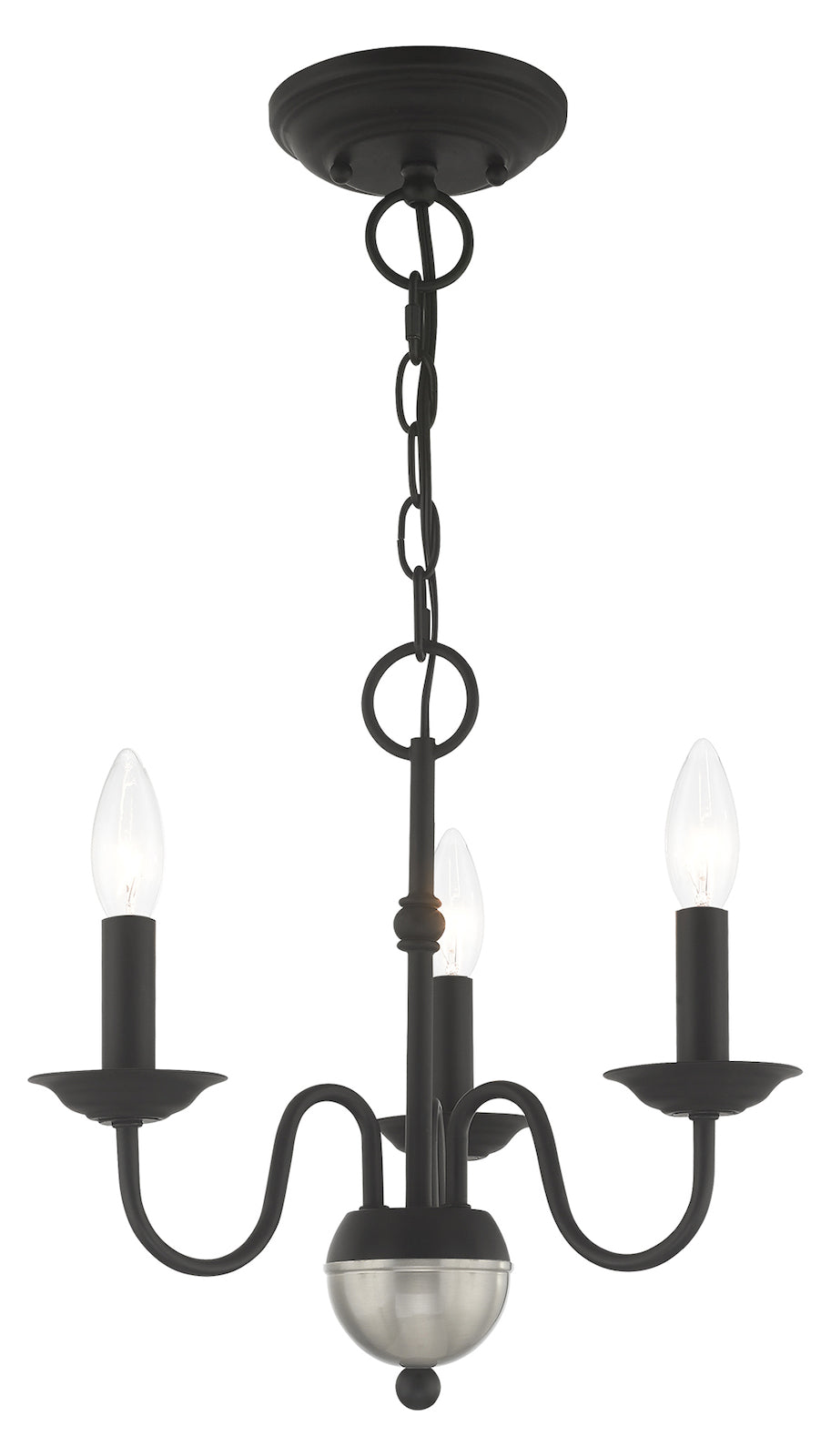 3 Light Mini Chandelier
