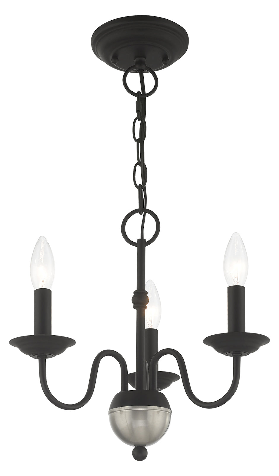 3 Light Mini Chandelier