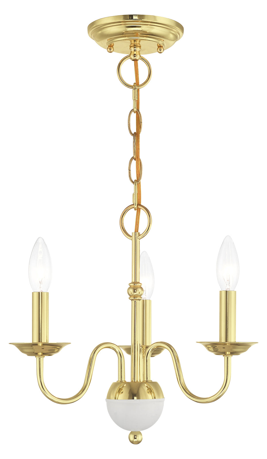 3 Light Mini Chandelier by Livex Lighting