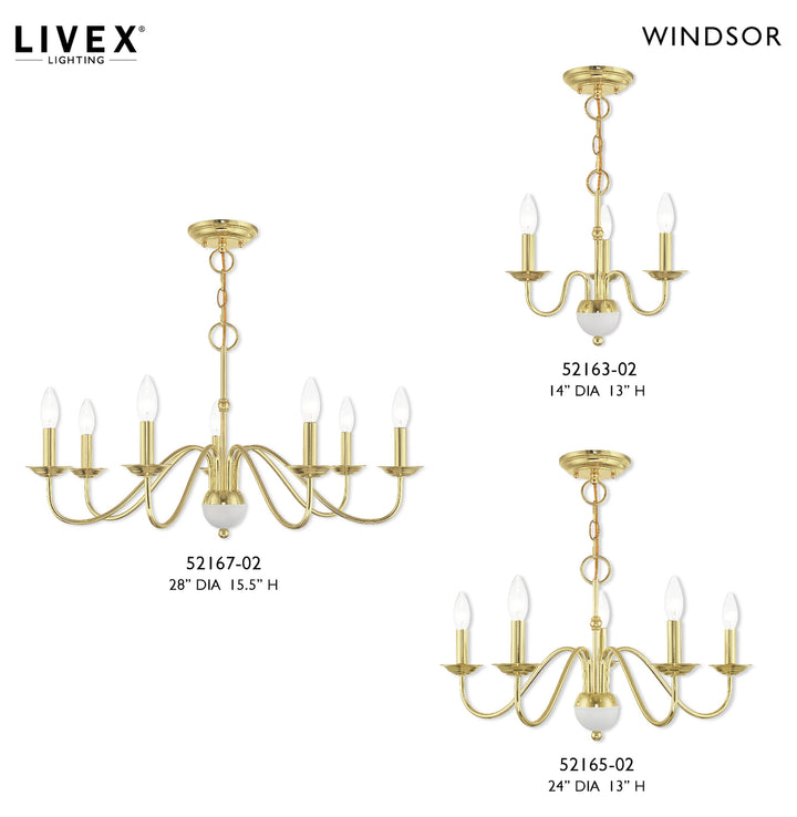 3 Light Mini Chandelier