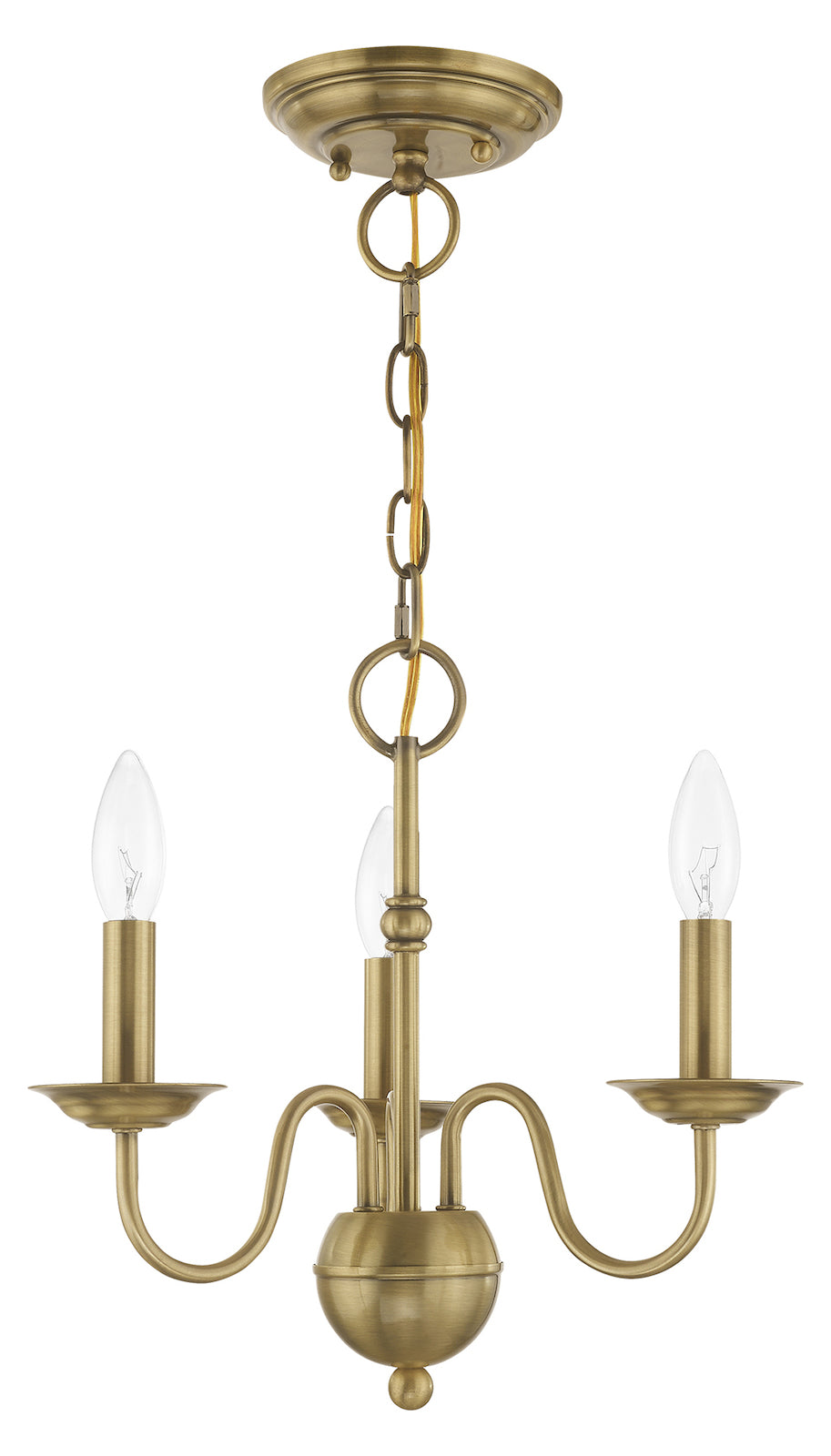 3 Light Mini Chandelier