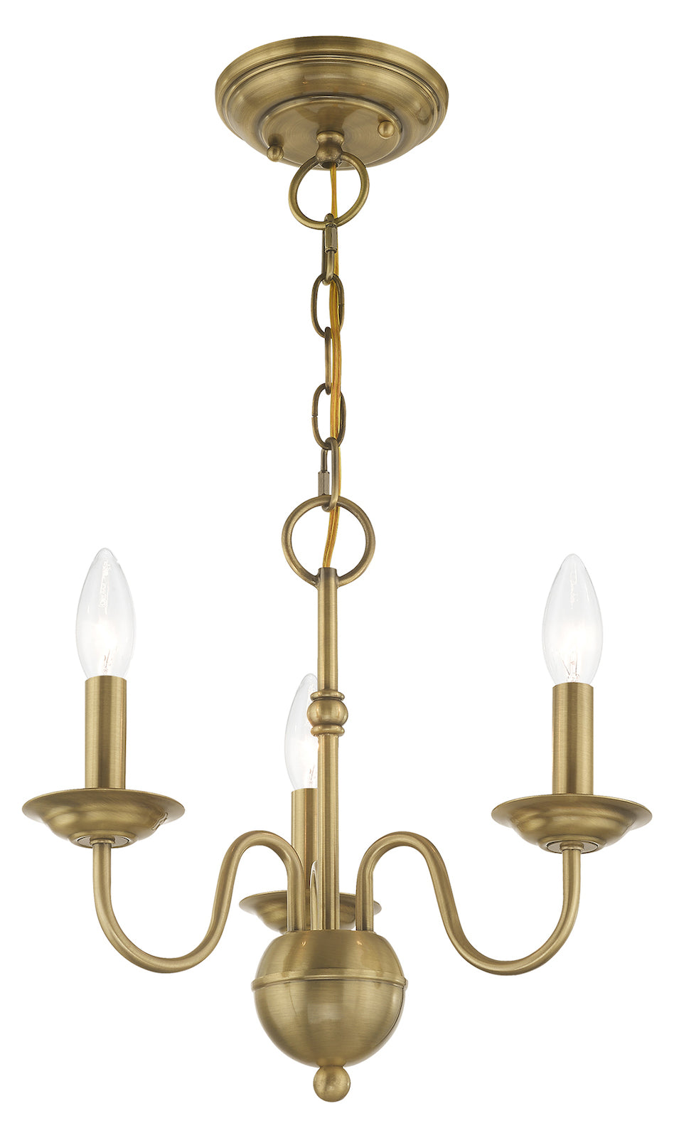 3 Light Mini Chandelier