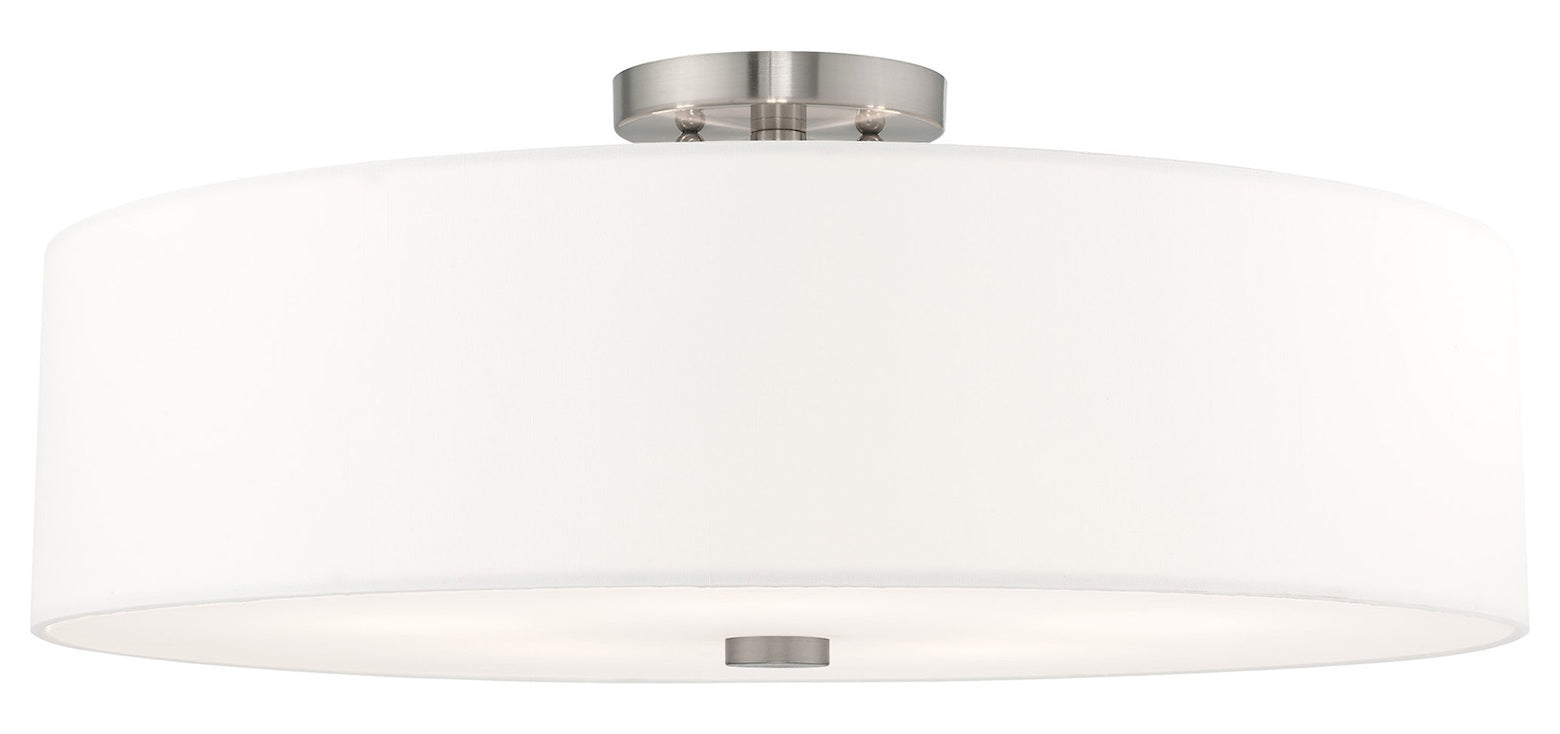 9 Inch 5 Light Ceiling Mount by Livex Lighting