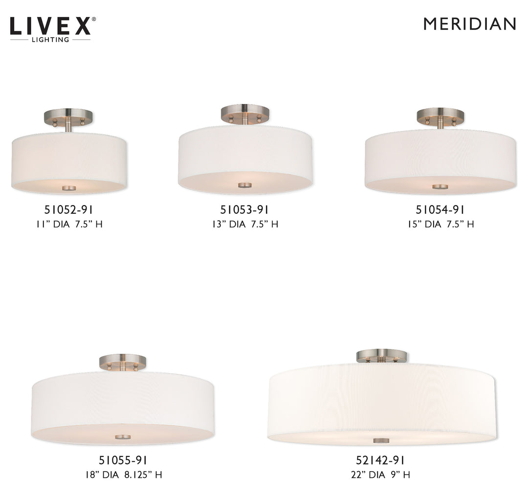 9 Inch 5 Light Ceiling Mount