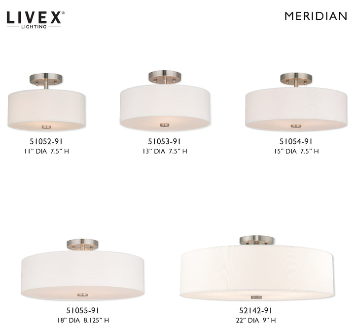 9 Inch 5 Light Ceiling Mount