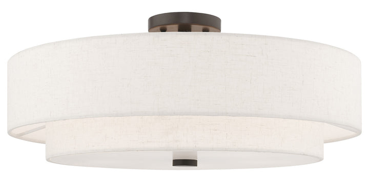 22 Inch 5 Light Ceiling Mount by Livex Lighting