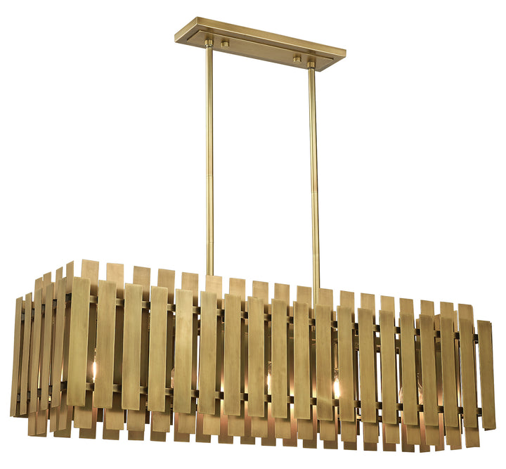 5 Light Linear Chandelier