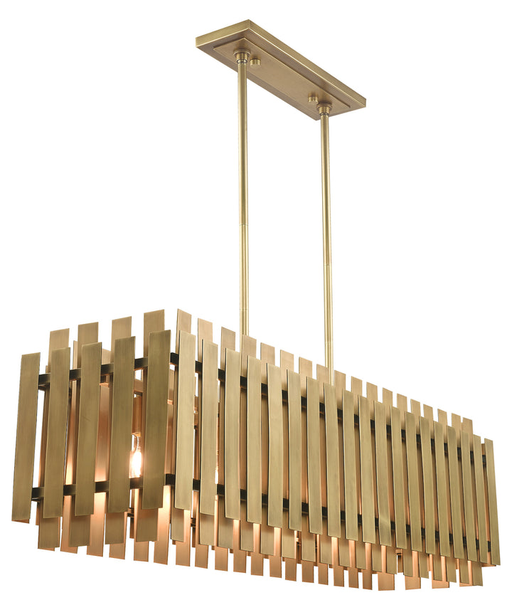 5 Light Linear Chandelier