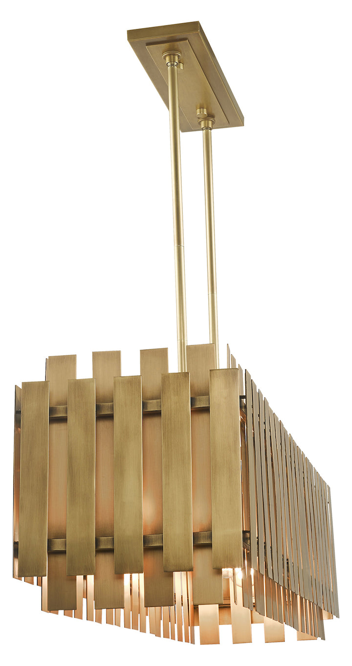 5 Light Linear Chandelier