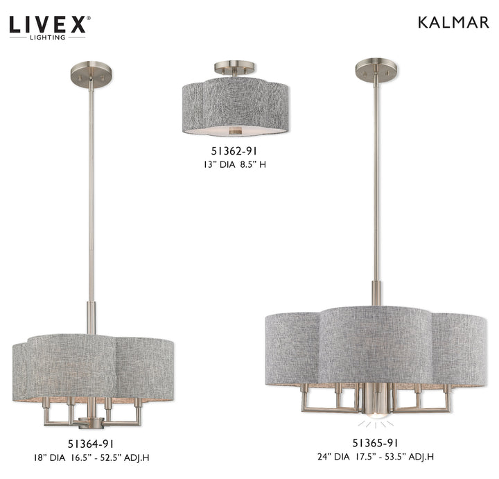 2 Light Ceiling Mount