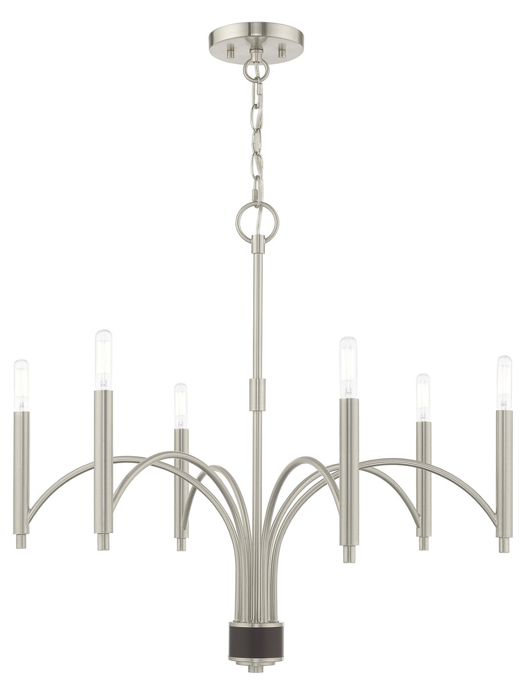 6 Light Chandelier by Livex Lighting