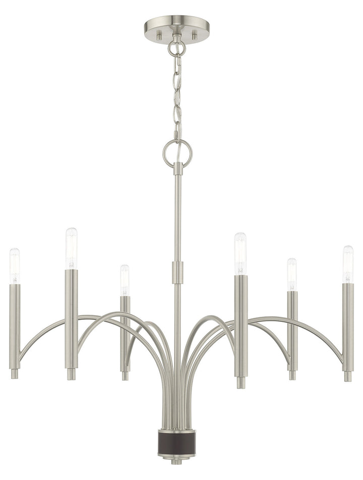 6 Light Chandelier by Livex Lighting