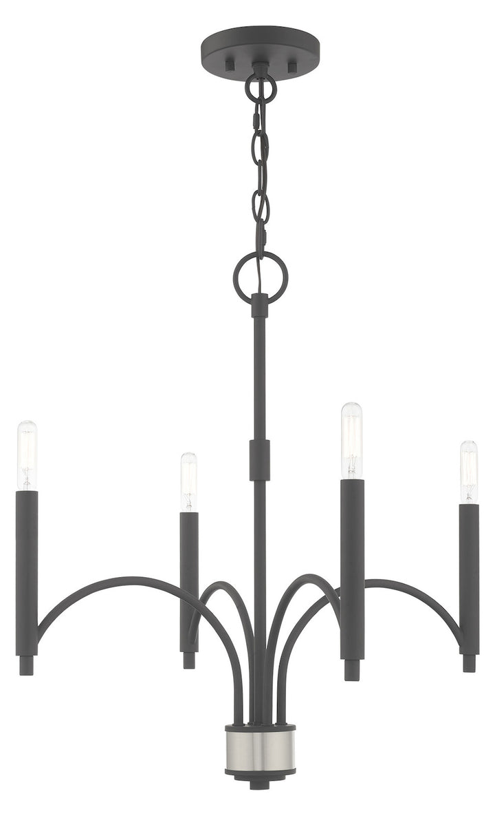 4 Light Mini Chandelier by Livex Lighting