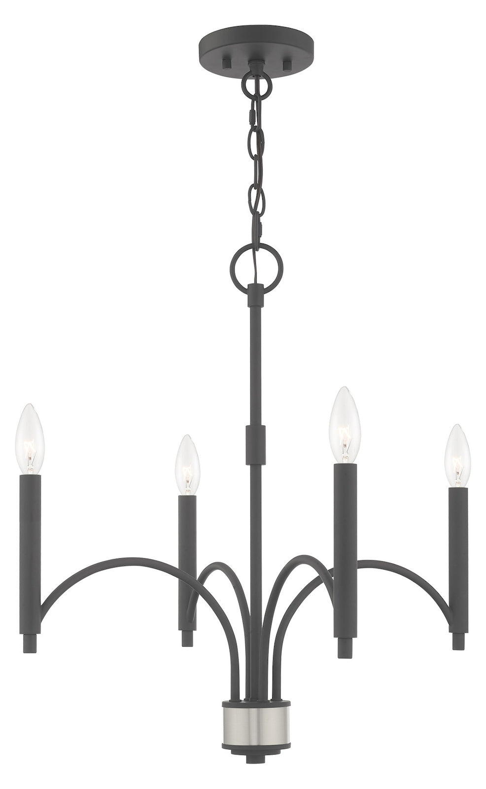 4 Light Mini Chandelier