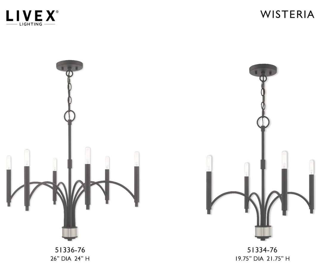 4 Light Mini Chandelier