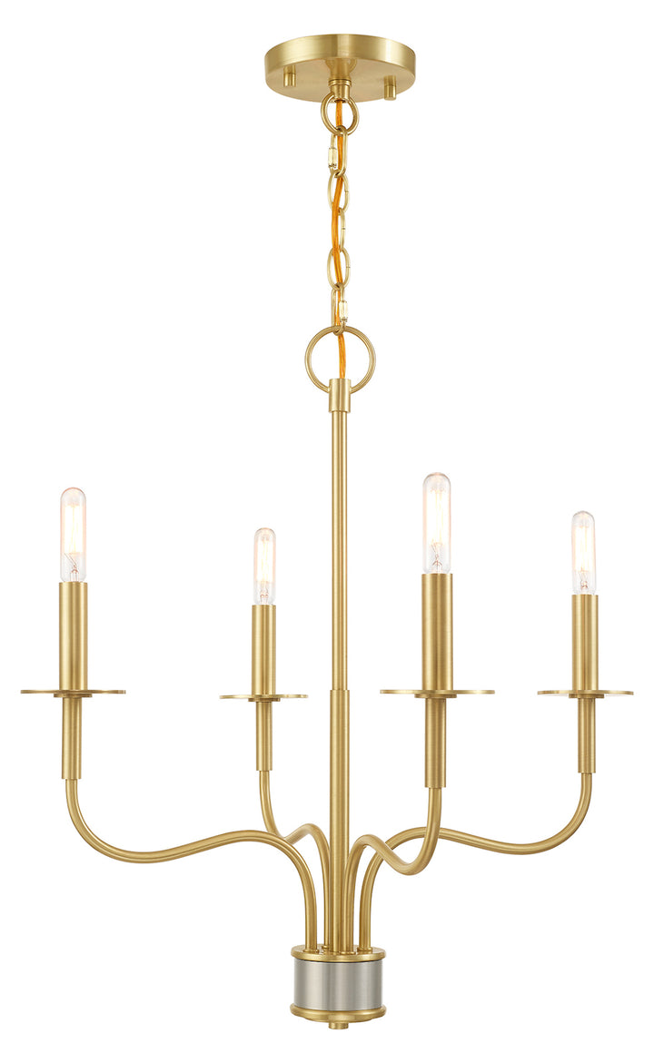 4 Light Mini Chandelier by Livex Lighting