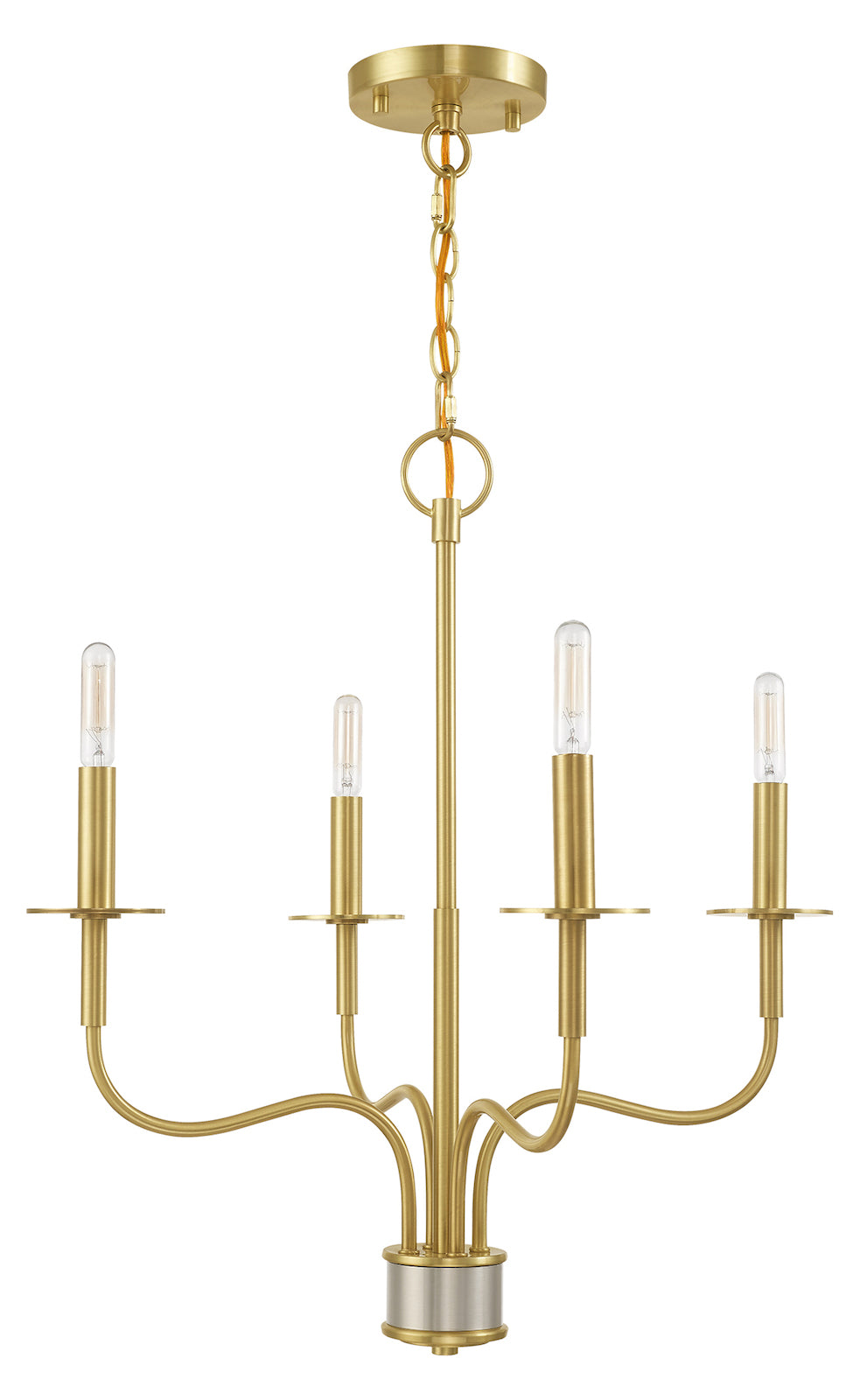 4 Light Mini Chandelier