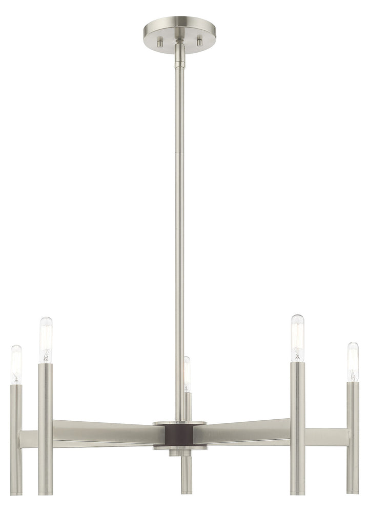 5 Light Chandelier by Livex Lighting