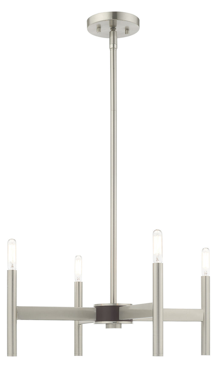 4 Light Mini Chandelier by Livex Lighting