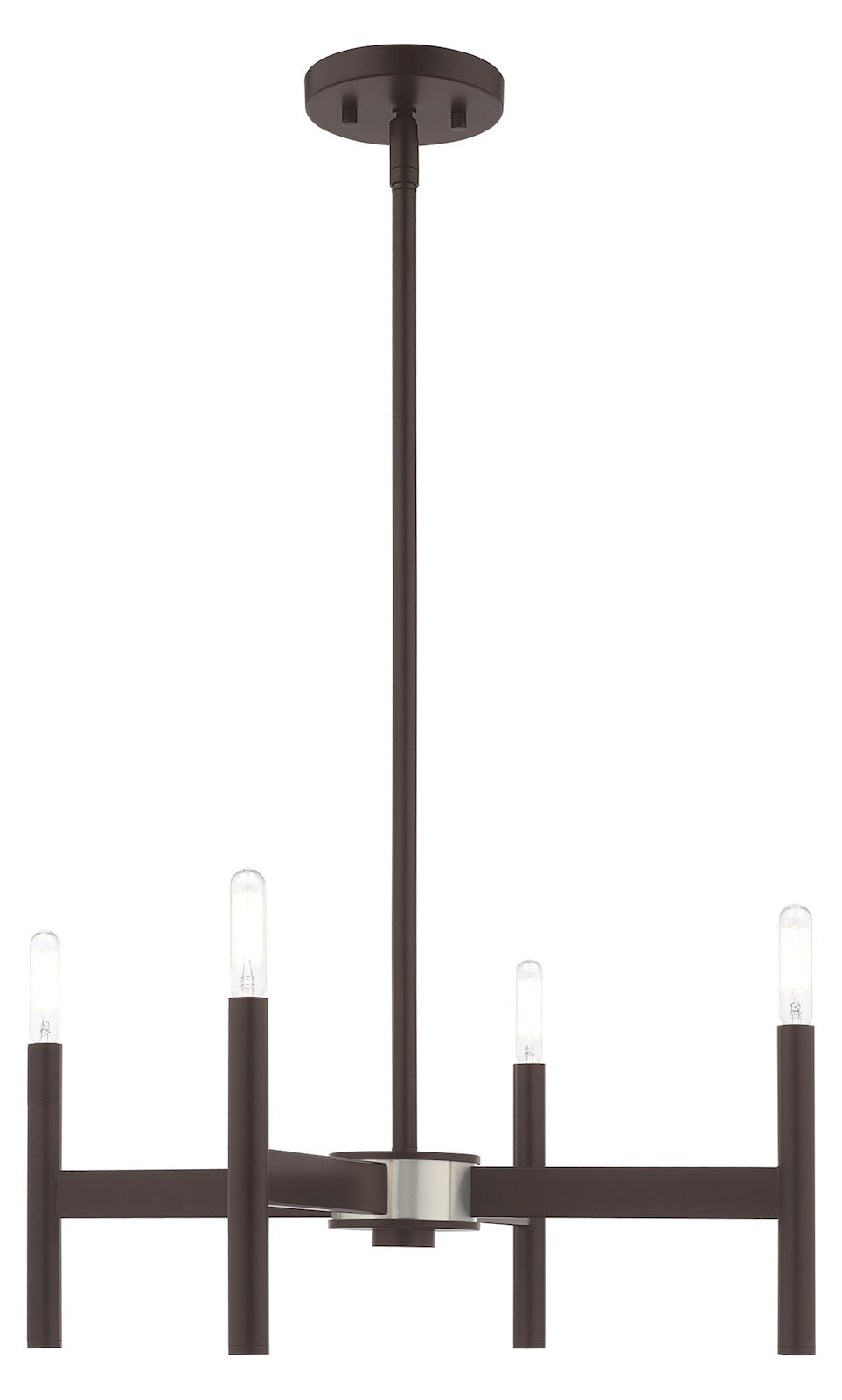 4 Light Mini Chandelier by Livex Lighting